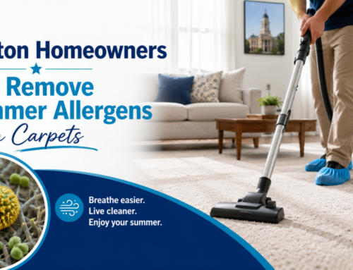 How Denton Homeowners Can Remove Summer Allergens From Carpets
